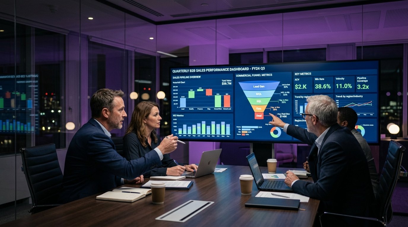 Aplicação prática da análise SWOT no diagnóstico do funil de vendas consultivas e operações B2B